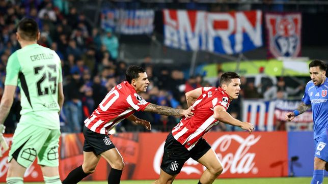 estudiantes se lucio con una goleada para ser puntero en la copa libertadores