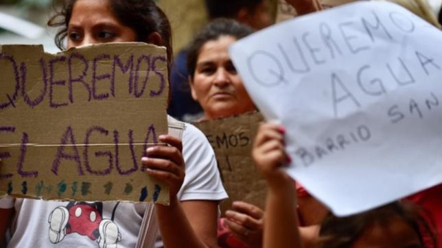 en medio de los reclamos por la falta de agua en la plata habilitaron subas de absa