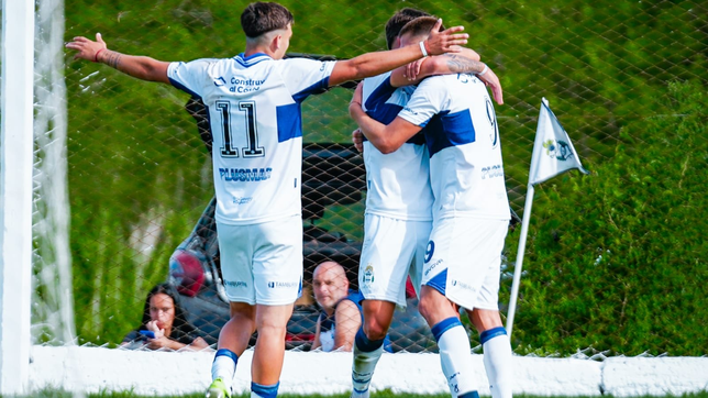con zaniratto presente, la reserva de gimnasia volvio a ganar de la mano de su goleador