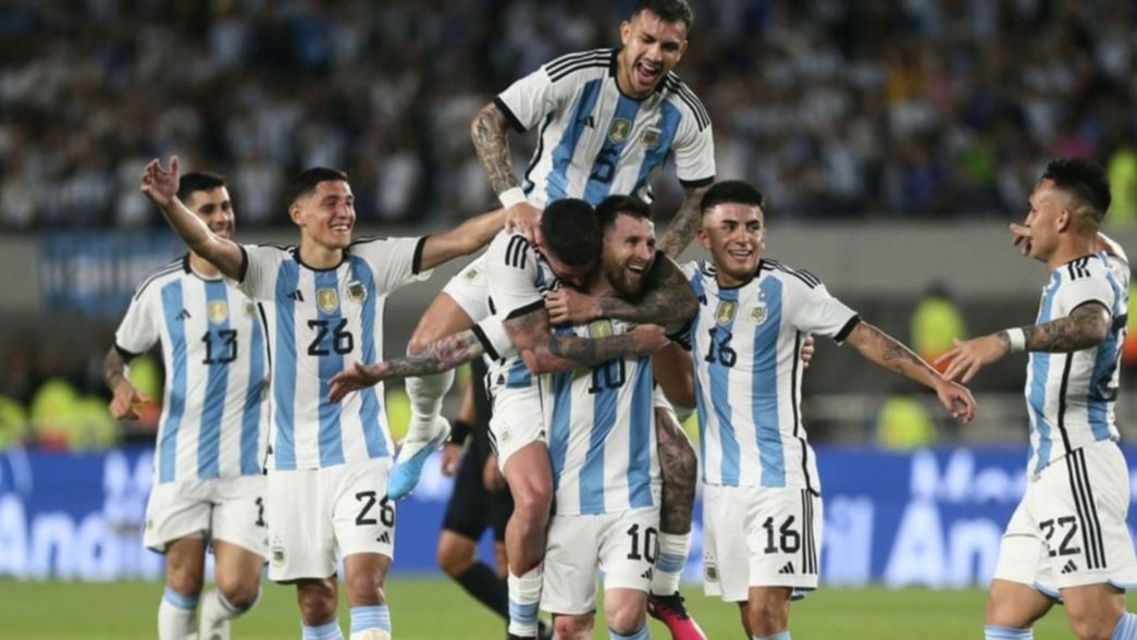 VIDEO: El nuevo récord que batió Messi en el festejo de los campeones del Mundo