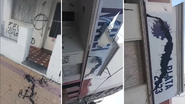 union por la patria repudio el ataque a un local de milei en la plata