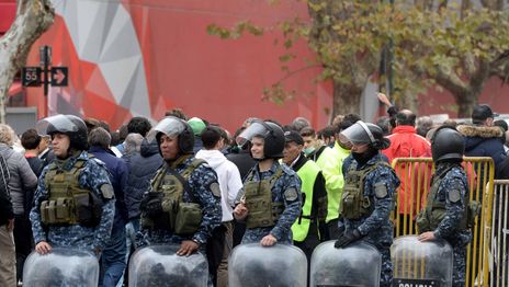 El impresionante operativo de seguridad de Aprevide para el partido de Estudiantes por Copa Libertadores El impresionante operativo de seguridad de Aprevide para el partido de Estudiantes por Copa Libertadores
