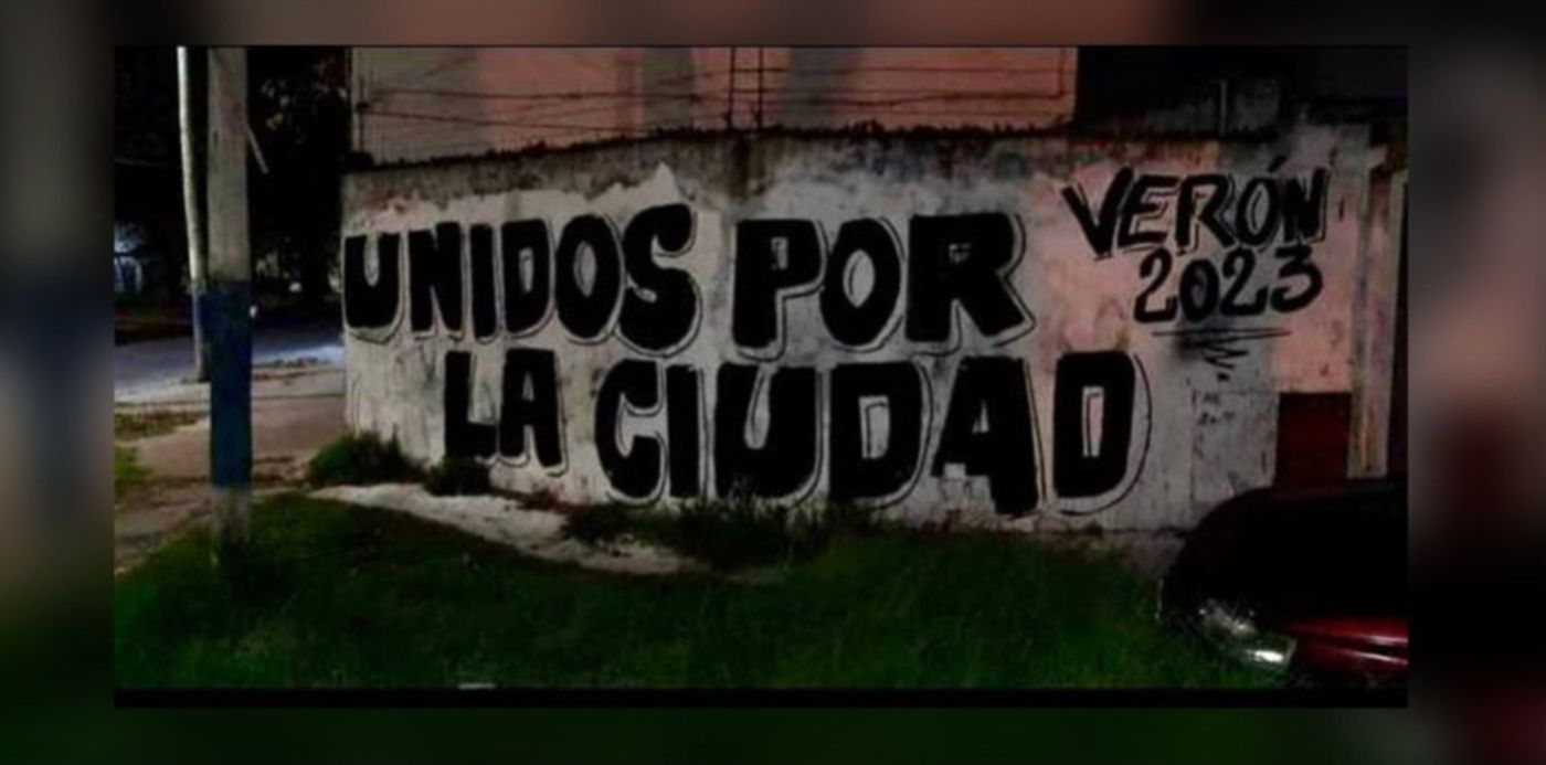 pintadas - candidatura  Verón