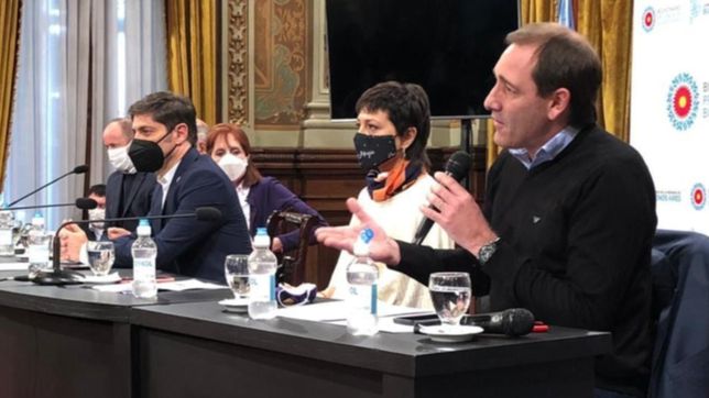 garro hablo del covid-19 junto a kicillof: no tenemos que perderle respeto al virus