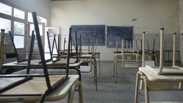 arranco la segunda jornada de paro docente en escuelas de la plata y la region