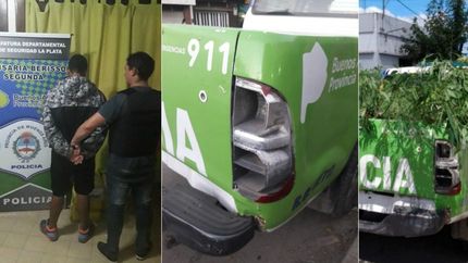 Tenía 14 plantas de marihuana en su casa y su familia atacó a la Policía para recuperarlas