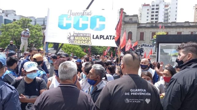 ¿quienes son los dirigentes que encabezaron el intento de toma a la municipalidad?