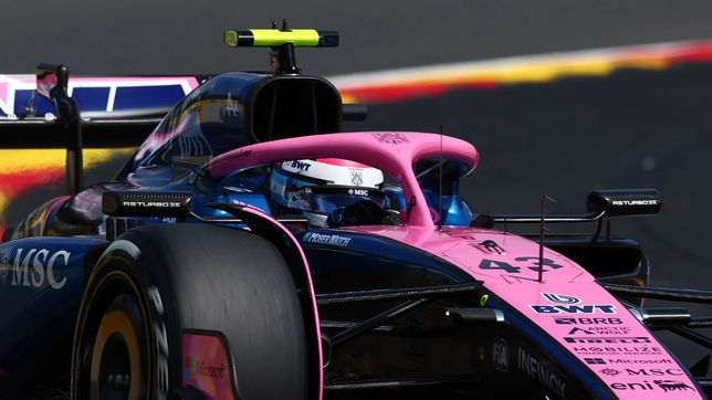 colapinto largo desde los boxes, sufrio toda la sprint y termino solo por delante de su companero