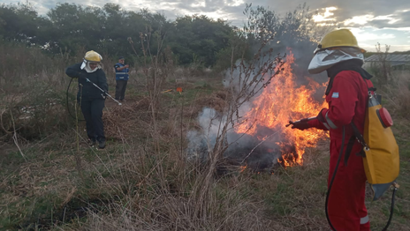 Un voraz incendio en La Plata alarmó a vecinos y movilizó a bomberos durante toda la noche Un voraz incendio en La Plata alarmó a vecinos y movilizó a bomberos durante toda la noche