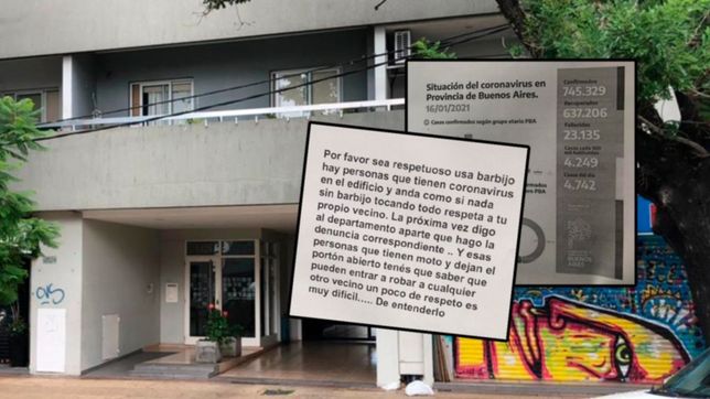 arde un edificio de la plata por vecinos con coronavirus que andan como si nada