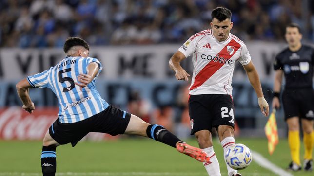 river y racing se enfrentan en un duelo picante y que se calento mucho en la previa