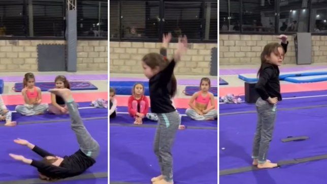 el emotivo video de kim gomez con el que la homenajeo su club de gimnasia artistica