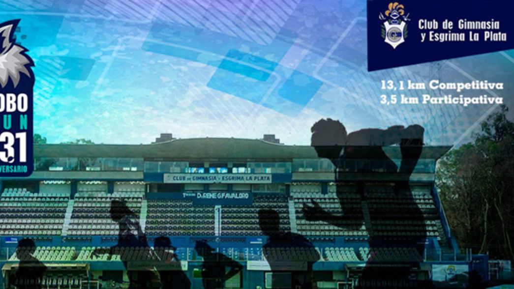 Gimnasia sigue festejando sus 131 años con la carrera Lobo Run
