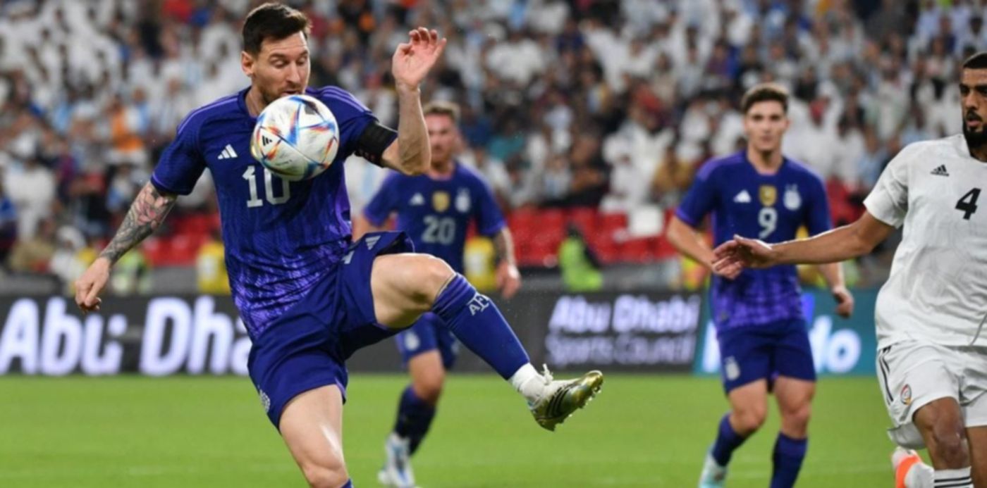 Selección Argentina Arabia Saudita  - Selección Argentina Arabia Saudita  Messi