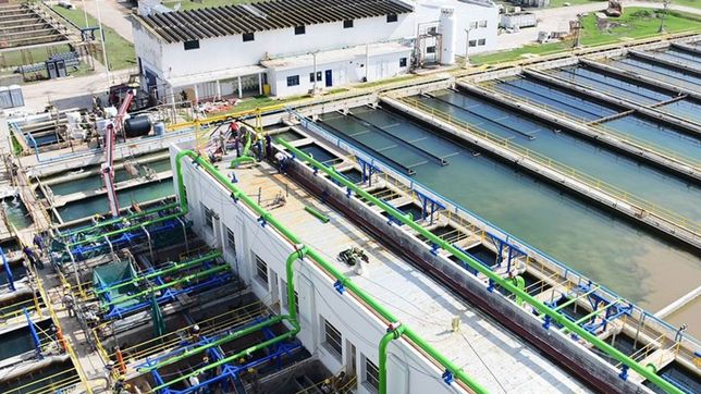 aflojo el calor, pero volveria a faltar agua por obras de absa en la planta de punta lara