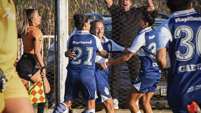 el femenino de gimnasia vencio a huracan y se aseguro un lugar en la proxima copa federal