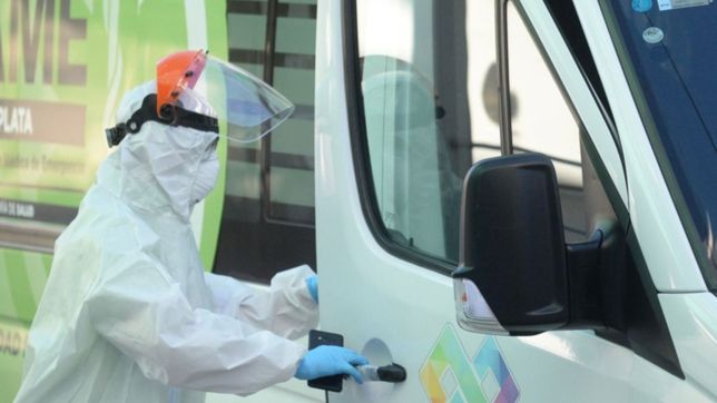 coronavirus en la plata: 96 casos positivos y ocho muertes en las ultimas 24 horas