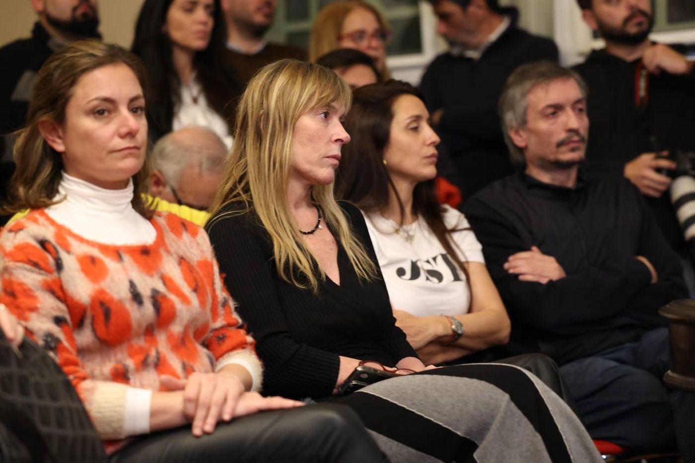 Funcionarios y legisladores de Unión por la Patria participaron de una conferencia en Diputados para reclamar la liberación de las detenidas
