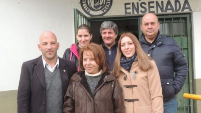 chiche duhalde desembarco en ensenada para respaldar a los candidatos de lavagna