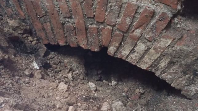 arcadas, tuneles y misterio: un nuevo hallazgo sorprende en el centro de la plata