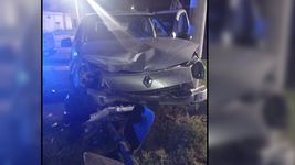 denuncia, fuga, persecucion y choque en la plata