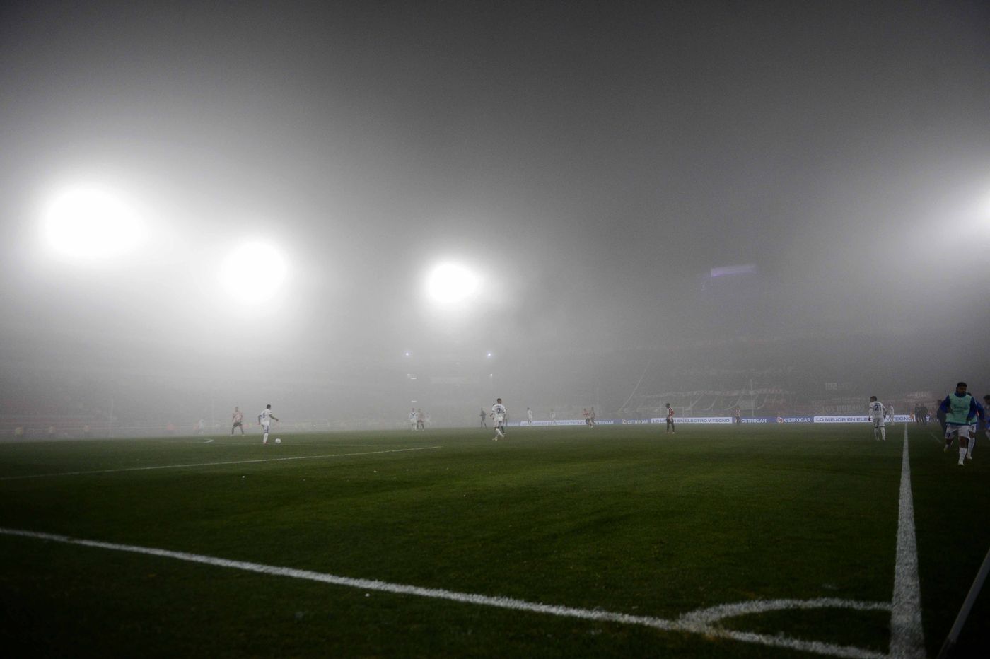 La neblina fue protagonista en Avellaneda. La neblina fue protagonista en Avellaneda.