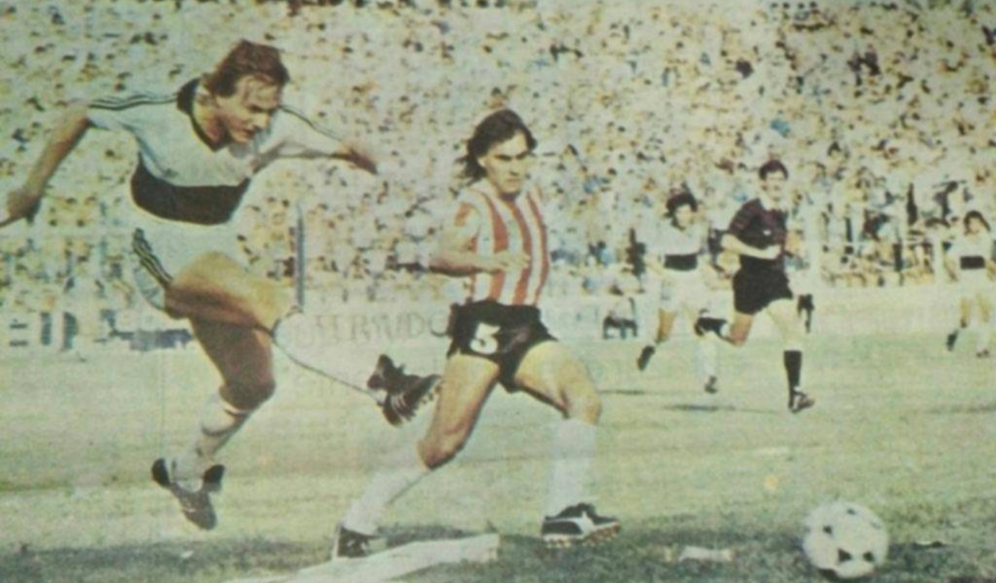 El remate de gol de Pedrazzi para Gimnasia en el clásico platense.