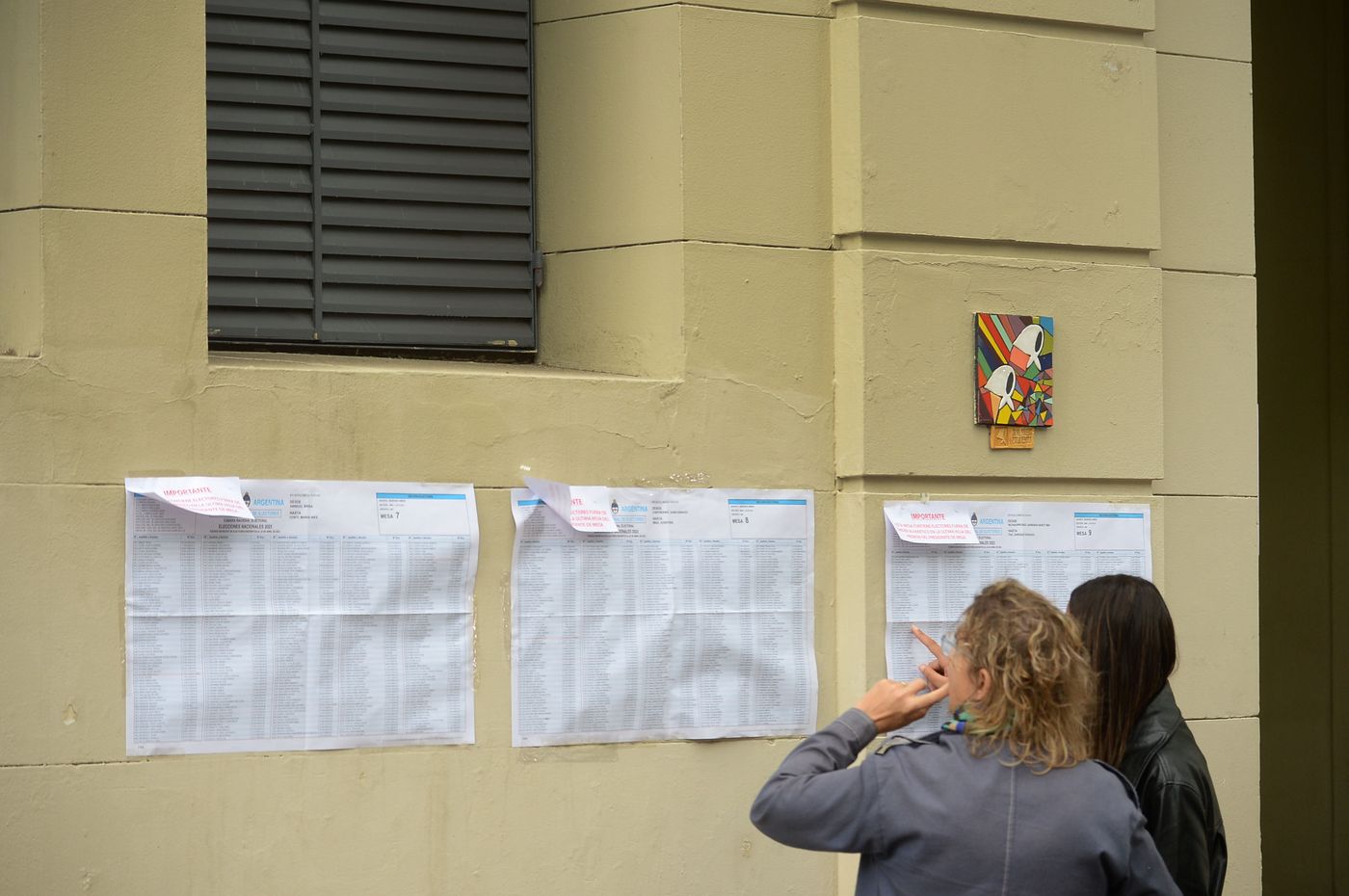 Elecciones 2023 padrón elecciones escuela voto