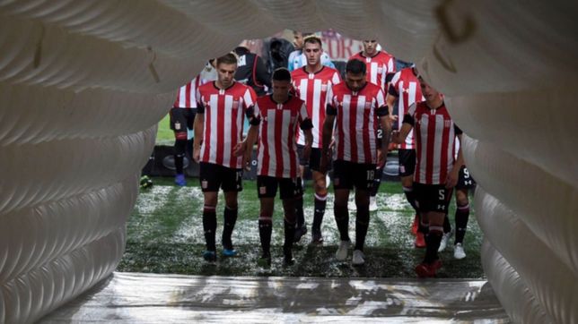 se desgarro una figura de estudiantes y esta descartado para jugar ante racing