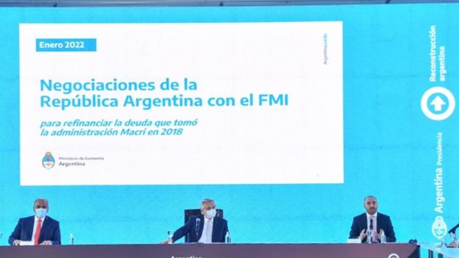 alberto fernandez: no vamos a firmar ningun acuerdo con el fmi que suponga tarifazos