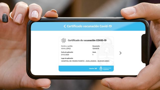 paso a paso, como obtener el pase sanitario y en que lugares pueden exigirlo