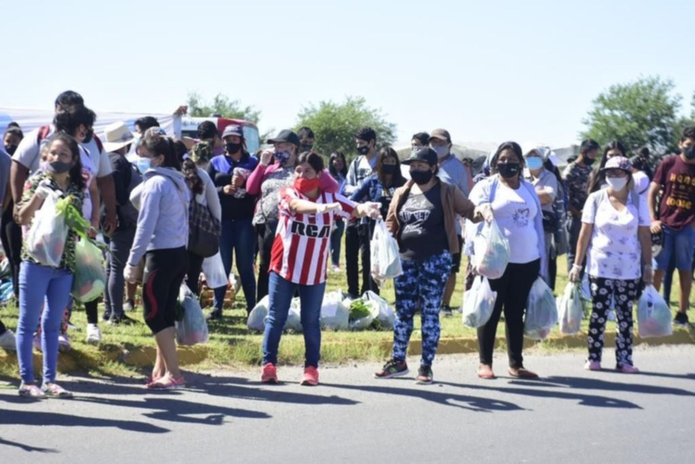 protesta de productores ASOMA