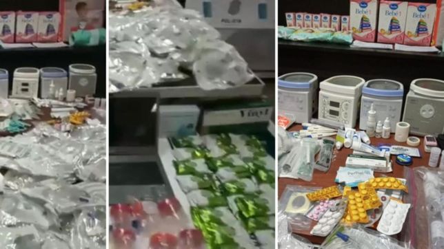 de panales y jeringas a bombas y remedios: ¿que incluia el botin de la enfermera ladrona?