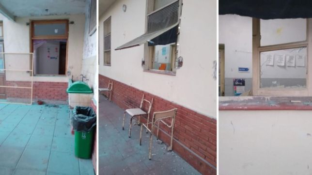 destrozaron una escuela de la plata y se robaron las ultimas cinco computadoras