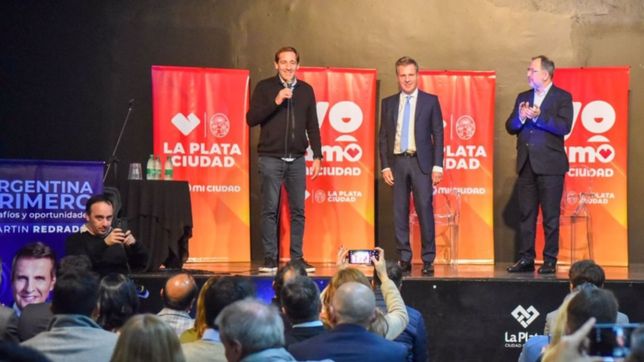 redrado paso por la plata: se reunio con garro y prometio inversiones para la ciudad
