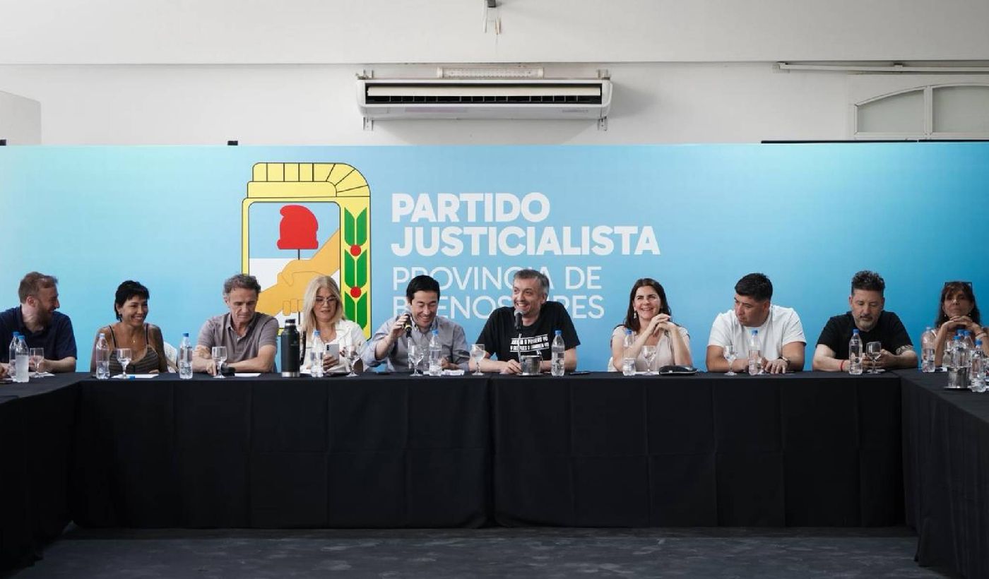 El anuncio del cronograma electoral del PJ bonaerense se realizó en una reunión encabezada por Máximo Kirchner