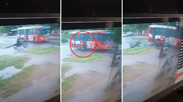 un motociclista choco contra un micro de la linea 215 en san carlos y murio un motociclista choco contra un micro de la linea 215 en san carlos y murio