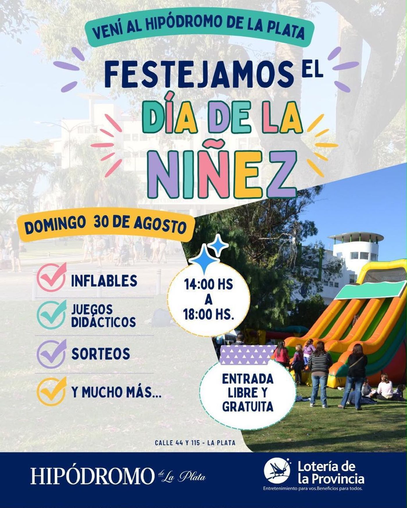 Día del Niño en el Hipódromo de La Plata.