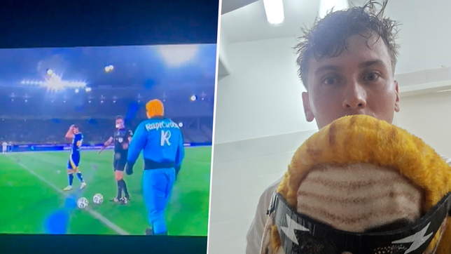 la locura del platense que se hizo viral en el partido entre boca y velez y casi termina preso