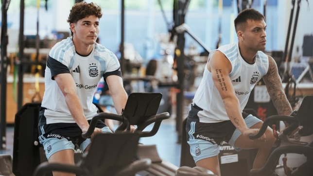 el llamativo tratamiento que hara julian alvarez para llegar como sea a jugar el mundial