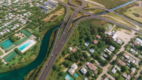 Vecinos de City Bell vuelven a protestar por la nueva bajada de la Autopista en Camino Centenario