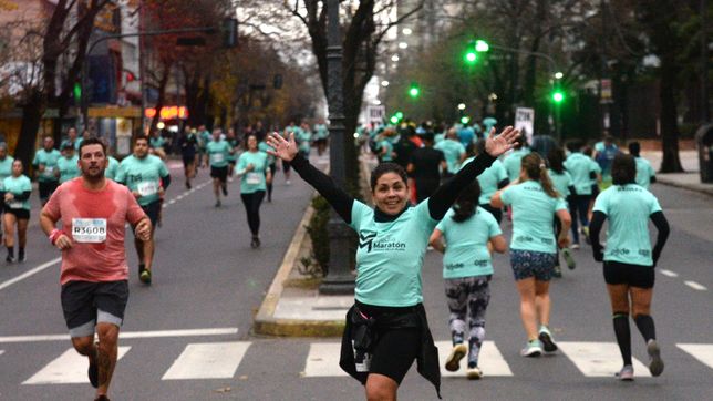 los horarios y las esquinas claves con cortes de transito por la media maraton la plata
