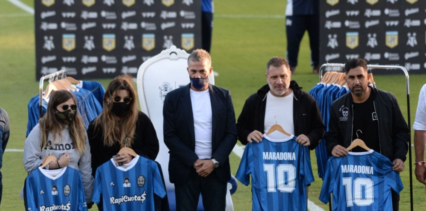 Gimnasia - Homenajes - Maradona