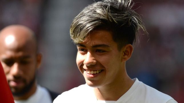 estudiantes: dario sarmiento debuto en primera y ya lo vinieron a buscar