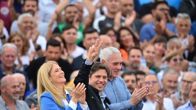 en plena interna con cfk, kicillof relanza el movimiento derecho al futuro con un acto en la plata