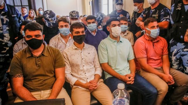 ¿quienes son los rugbiers que quedaron mas comprometidos con el crimen de baez sosa?