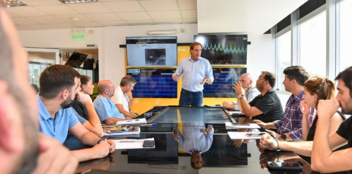 Garro en el Comité de Emergencia por el calor