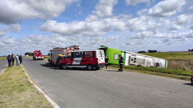 murio otro de los pasajeros del micro que venia a la plata y volco en la ruta 51
