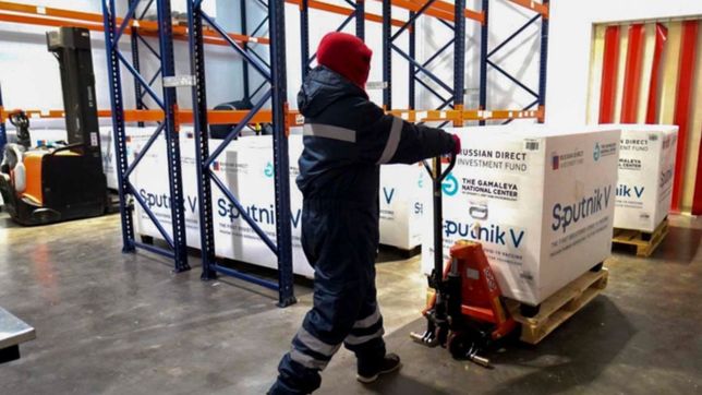 este martes se terminan de entregar las dosis de sputnik v y empieza la vacunacion