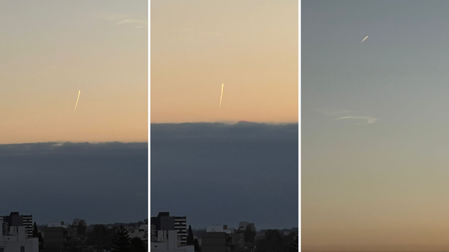 el extrano fenomeno en el cielo de la plata que sorprendio a todos los vecinos